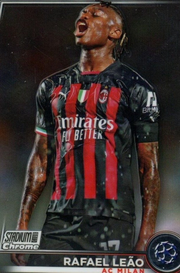 Rafael Leão 2022 Topps Stadium Club Chrome UEFA 17