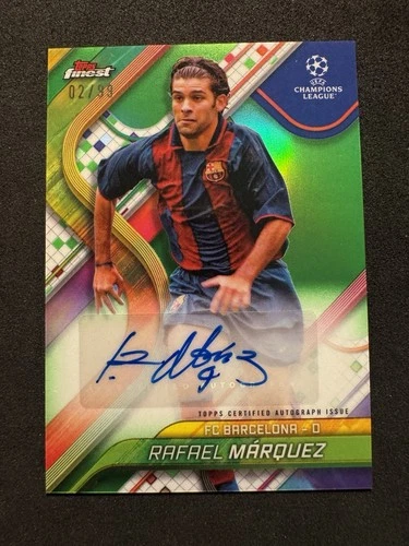 Rafael Marquez 2024 Topps Finest Green /99