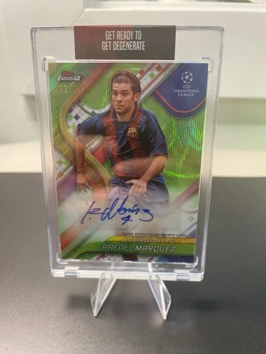 Rafael Marquez 2024 Topps Finest Green Refractor /99