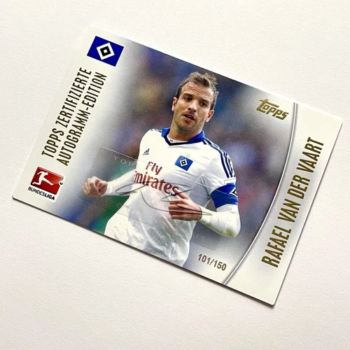 Rafael van der Vaart 2013 Topps Bundesliga Chrome /150