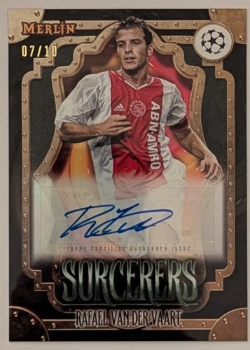 Rafael van der Vaart 2023 Topps Merlin Chrome /10