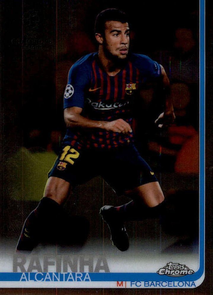 Rafinha Alcantara 2018 Topps Chrome UCC 47