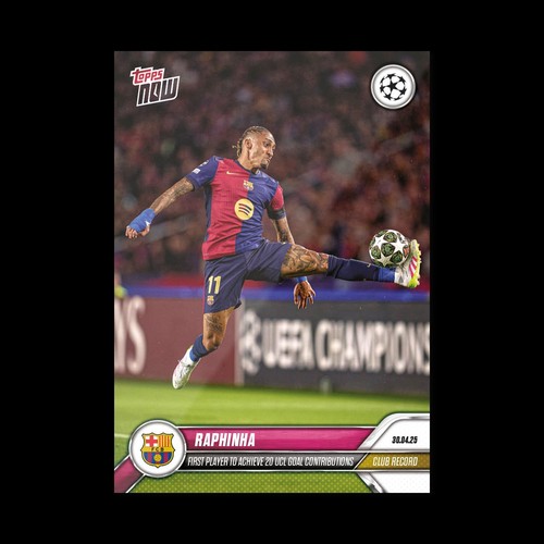 Rafinha 2025 Topps Now 147