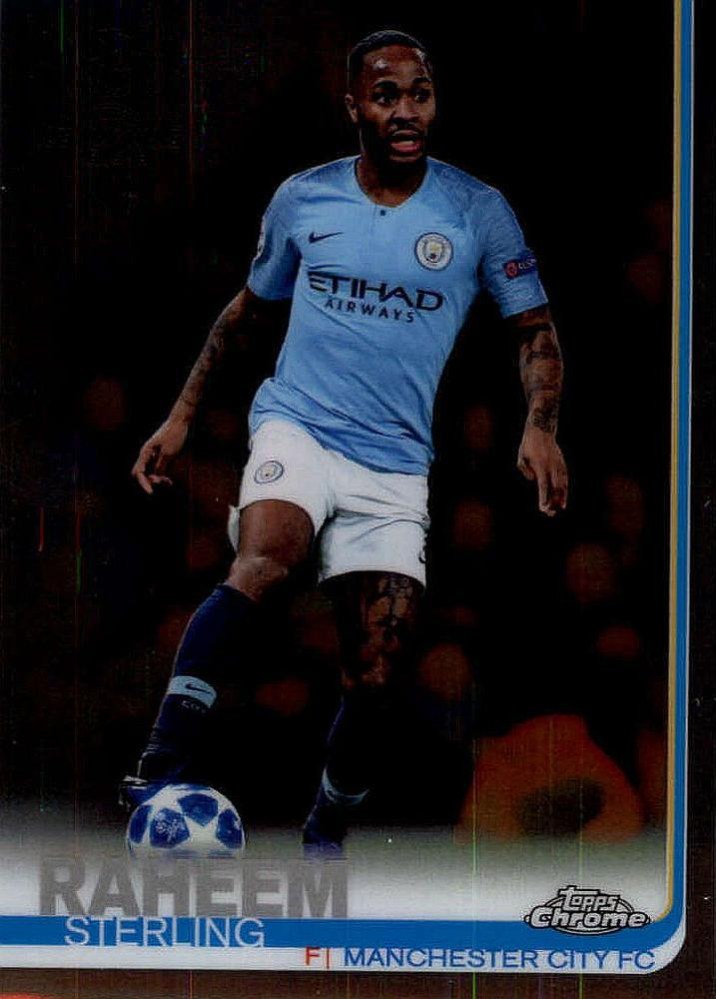 Raheem Sterling 2018 Topps Chrome UCC 12