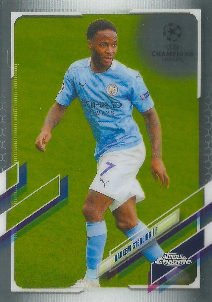 Raheem Sterling 2020 Topps Chrome UCC 76