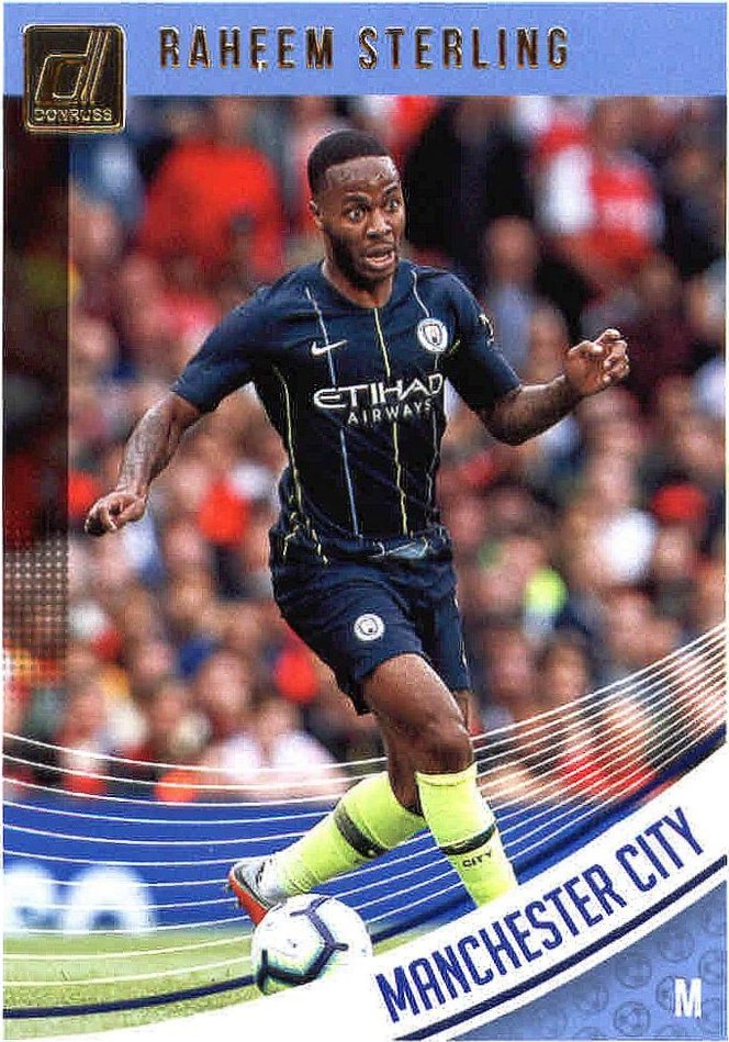Raheem Sterling 2018 Panini Donruss Soccer 39