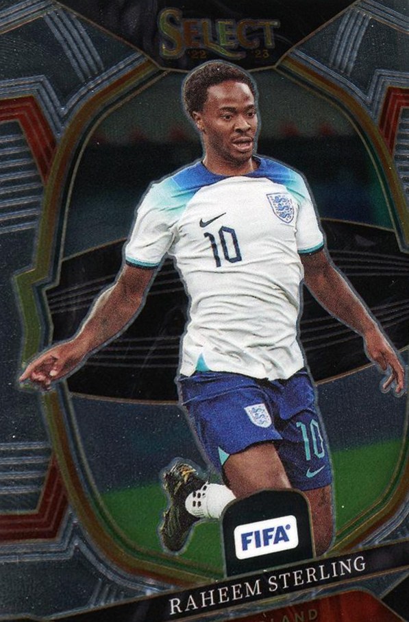 Raheem Sterling 2022 Panini Select FIFA