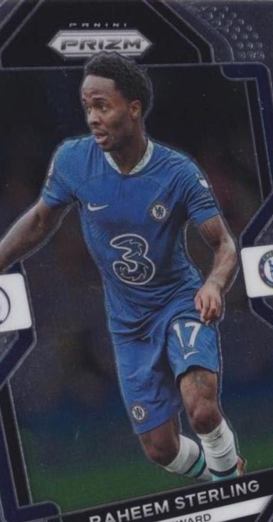 Raheem Sterling 2022 Panini Prizm Premier League 8