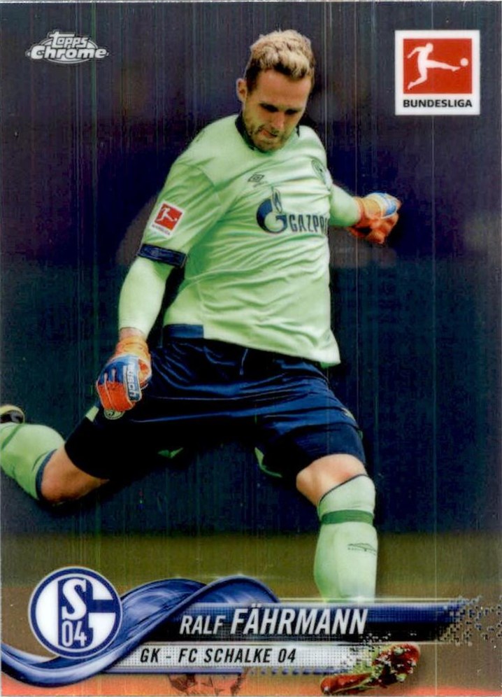 Ralf Fährmann 2018 Topps Chrome Bundesliga 56