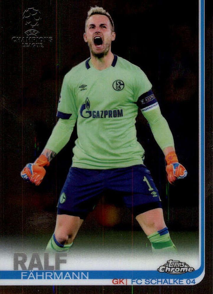 Ralf Fährmann 2018 Topps Chrome UCC 43