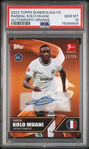 Randal Kolo Muani 2022 Topps Bundesliga /25
