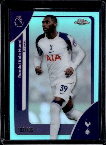 Randal Kolo Muani 2026 Topps Chrome Aqua Refractor /199