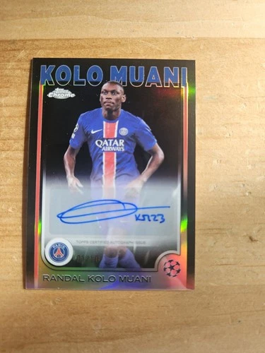 Randal Kolo Muani 2024 Topps Chrome Black /10