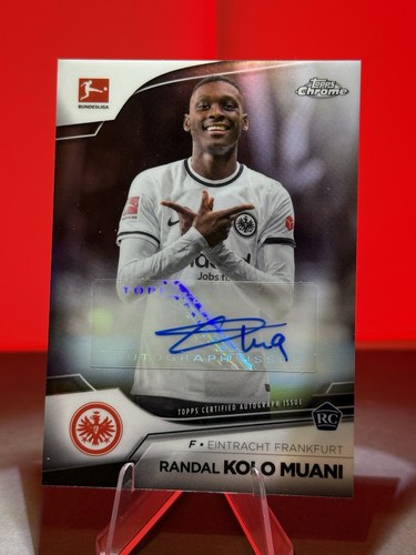 Randal Kolo Muani 2022 Topps Chrome Bundesliga