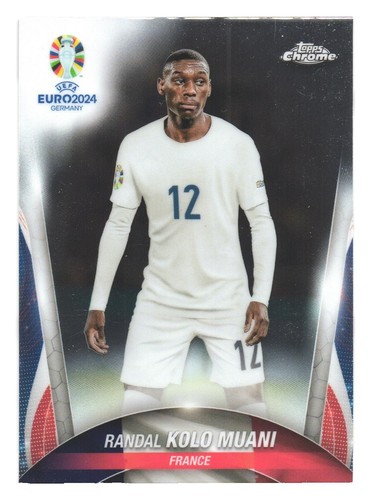 Randal Kolo Muani 2024 Topps Chrome Euro 2024