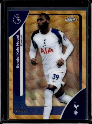 Randal Kolo Muani 2026 Topps Chrome Gold Wave Refractor /50