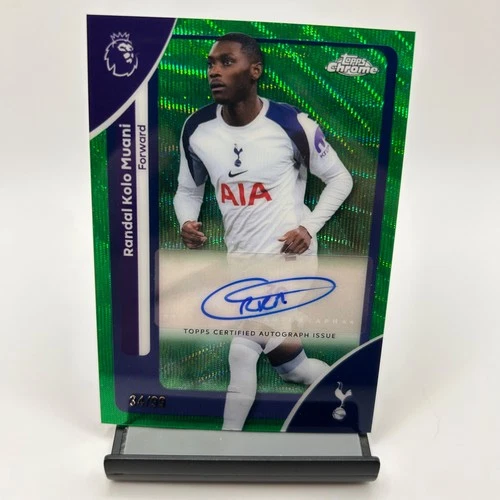 Randal Kolo Muani 2025 Topps Chrome Green /99