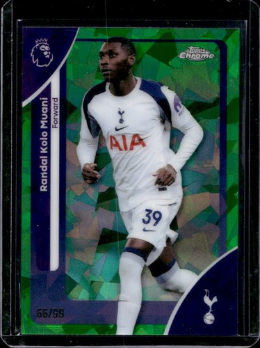 Randal Kolo Muani 2026 Topps Chrome Green Refractor /99