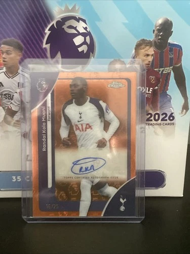 Randal Kolo Muani 2026 Topps Chrome Logofractor /25