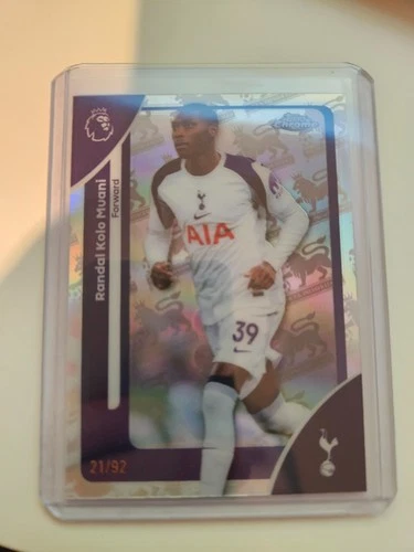 Randal Kolo Muani 2025 Topps Chrome Logofractor /92