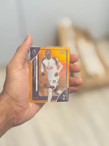 Randal Kolo Muani 2026 Topps Chrome Orange Refractor /25