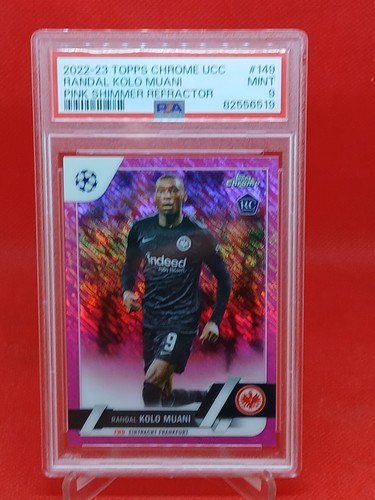 Randal Kolo Muani 2022 Topps Chrome Pink Shimmer /250