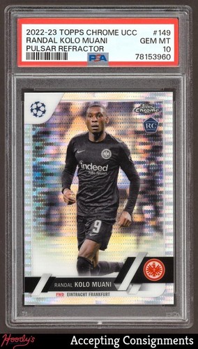Randal Kolo Muani 2022 Topps Chrome Pulsar Refractor