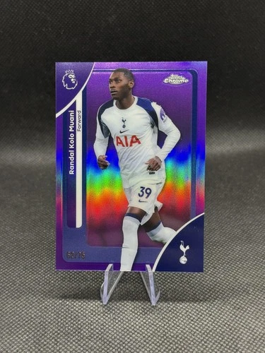 Randal Kolo Muani 2026 Topps Chrome Purple /75