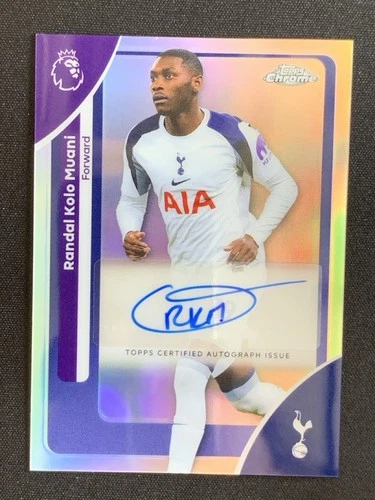 Randal Kolo Muani 2025 Topps Chrome Refractor