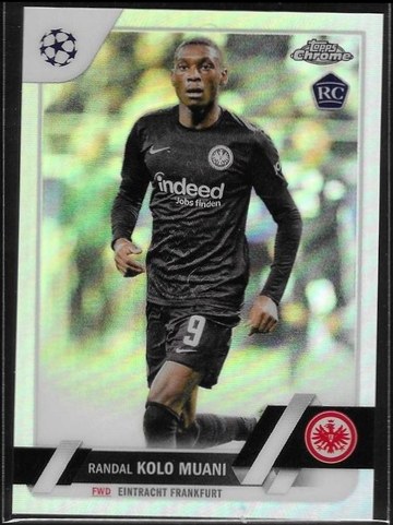 Randal Kolo Muani 2022 Topps Chrome Refractor #149