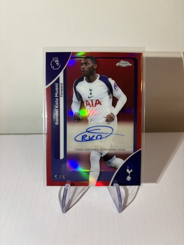 Randal Kolo Muani 2026 Topps Chrome Rosso /5