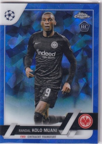 Randal Kolo Muani 2022 Topps Chrome Sapphire