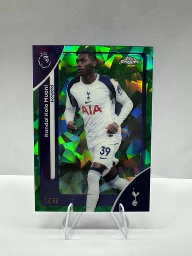 Randal Kolo Muani 2026 Topps Chrome Sapphire Green /99