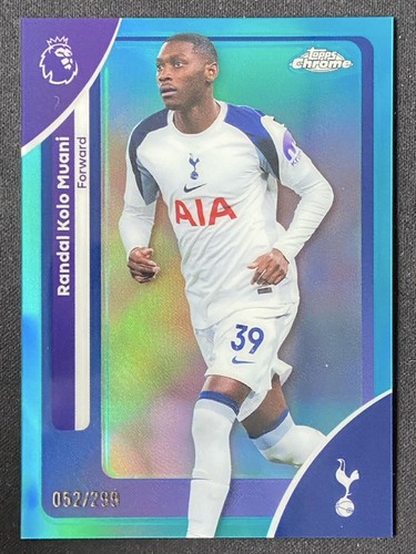 Randal Kolo Muani 2025 Topps Chrome Teal /299