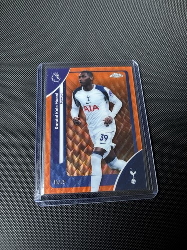 Randal Kolo Muani 2025 Topps Chrome Wave Refractor /25