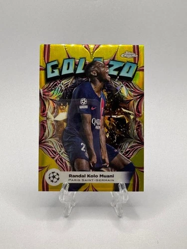 Randal Kolo Muani 2023 Topps Chrome Yellow /125