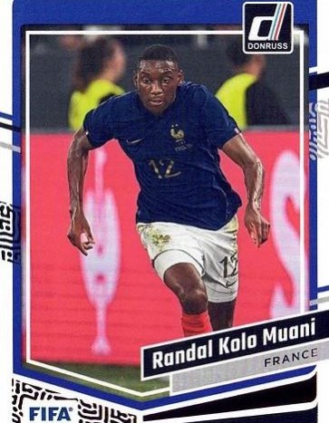 Randal Kolo Muani 2023 Panini Donruss