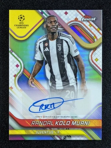 Randal Kolo Muani 2024 Topps Finest Refractor