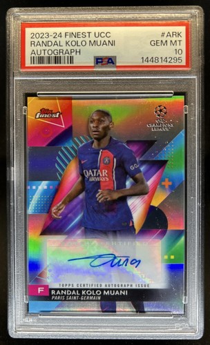 Randal Kolo Muani 2023 Topps Finest UEFA