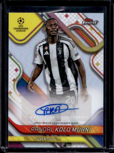 Randal Kolo Muani 2024 Panini Finest UEFA