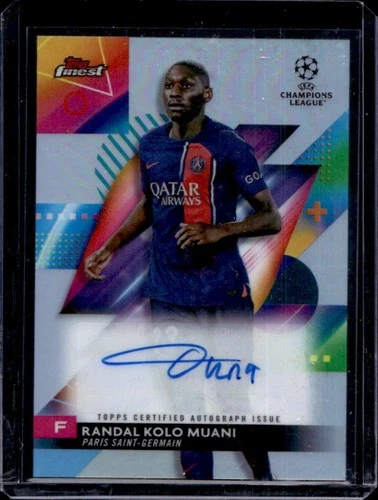 Randal Kolo Muani 2023 Panini Finest UEFA