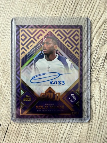 Randal Kolo Muani 2025 Topps Gold Premier League Gold /50