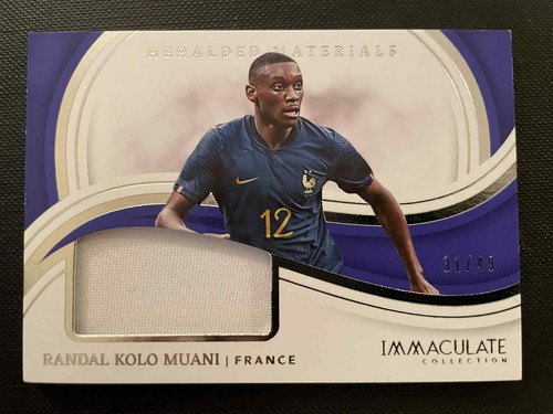 Randal Kolo Muani 2023 Panini Immaculate /49