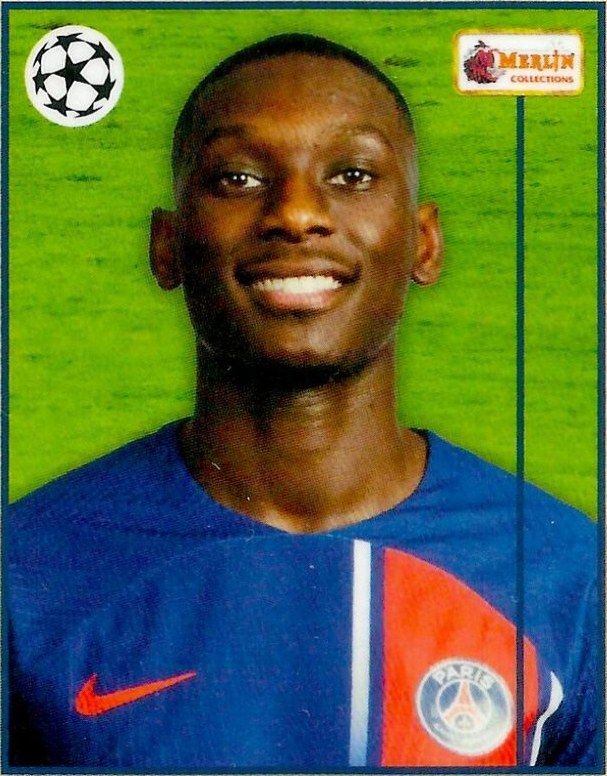 Randal Kolo Muani 2023 Topps Merlin Heritage UEFA Club Competitions