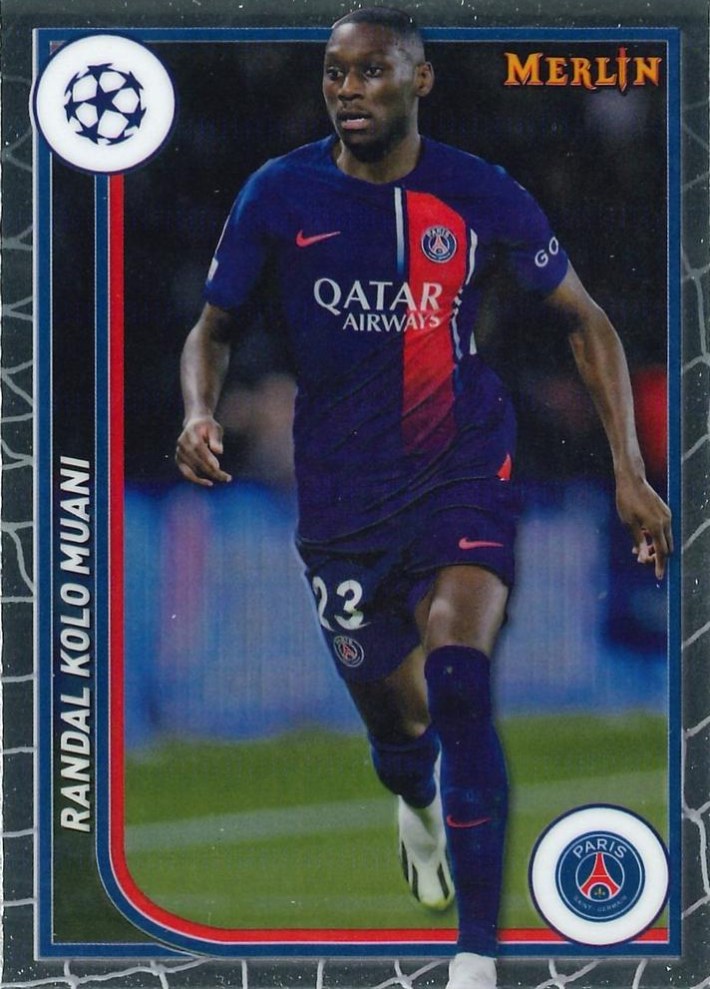 Randal Kolo Muani 2023 Topps Merlin UEFA Club Competitions