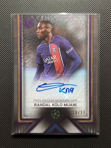 Randal Kolo Muani 2024 Topps Museum Collection /99