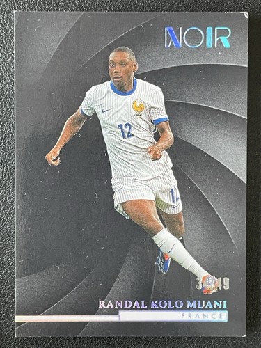 Randal Kolo Muani 2024 Panini Noir Silver /49