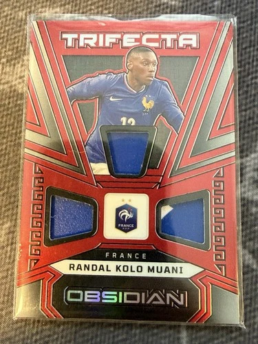Randal Kolo Muani 2023 Panini Obsidian Red /10