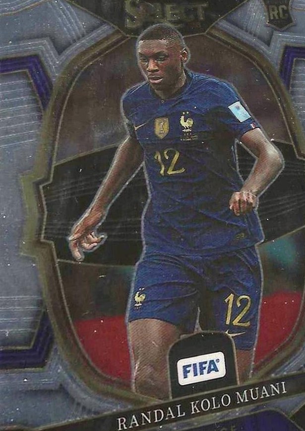 Randal Kolo Muani 2022 Panini Select FIFA