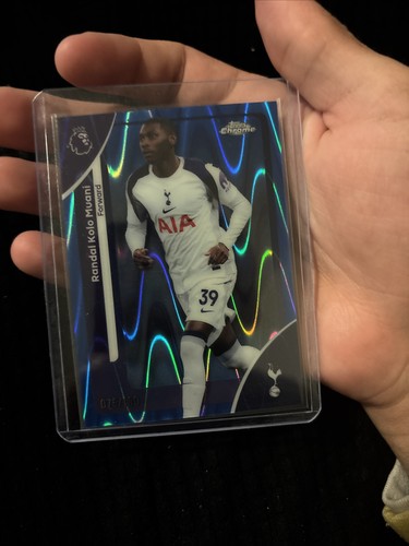 Randal Kolo Muani 2025 Topps Premier League Cromo Azul /150